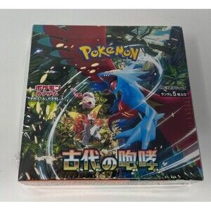 Pokemon Cards Scarlet & Violet Ancient Roar Booster Box Japanese TCG Sealed